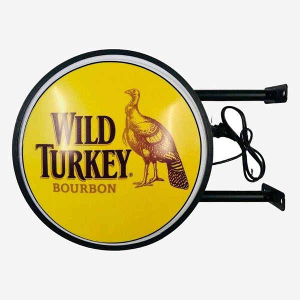 Wild Turkey Bourbon LED Wall Mounted Sign – A Man & His Cave