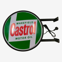 CASTROL MOTOR OIL Bar Lighting Wall Sign Light LED