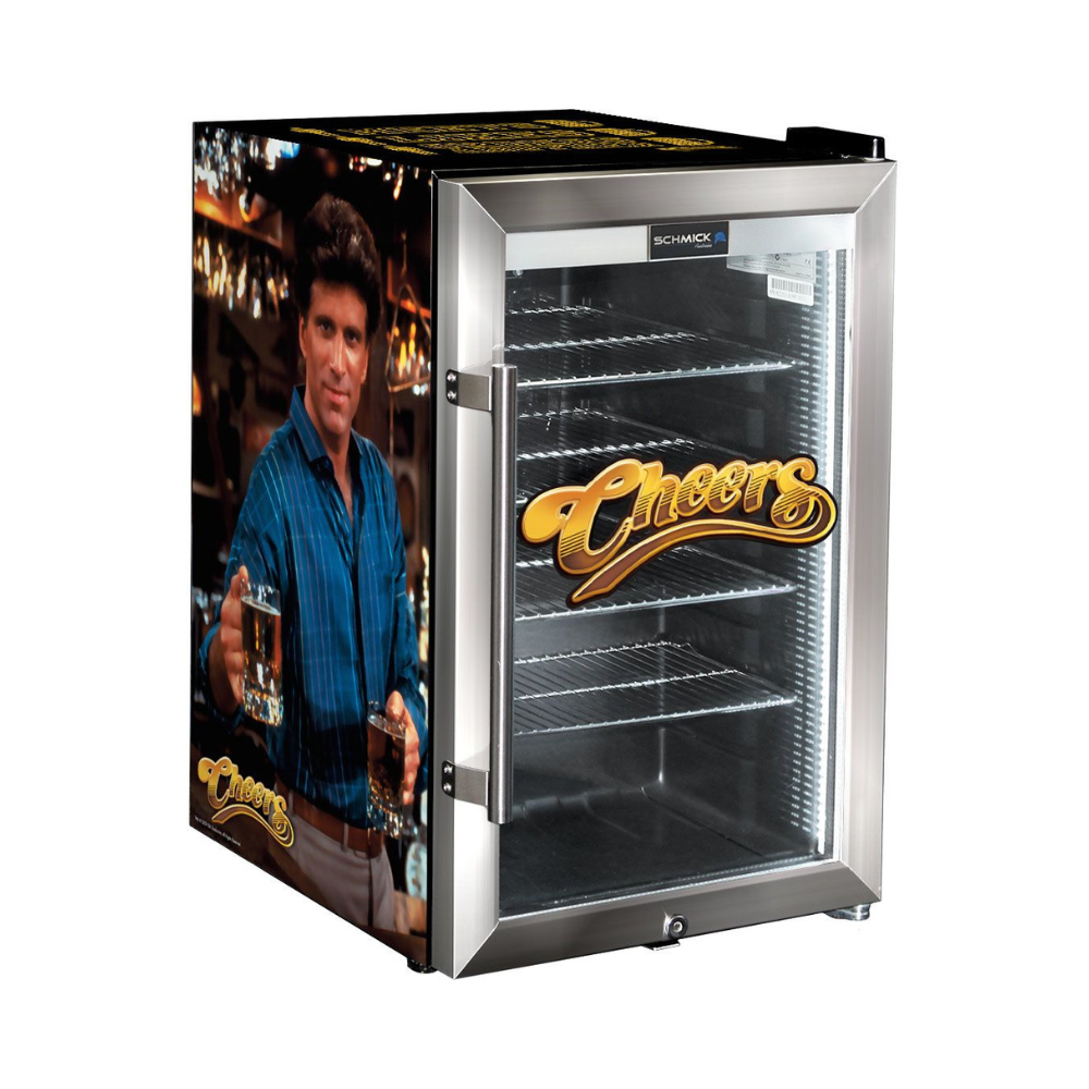 Cheers-Sam Designed Glass Door Bar Fridge 70 Litre