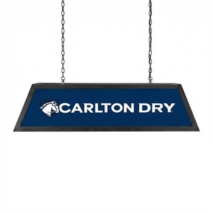 Carlton Dry Branded Pool Table Lamp (SHIPS IN 8 WEEKS)