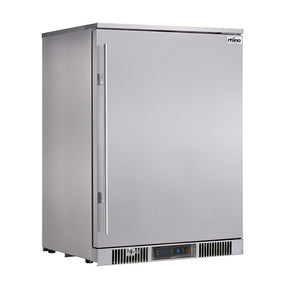 Outdoor Rhino ENVY 1 Door Bar Fridge Coldest Beer 43ºC+ Best Alfresco 316 Stainless Solid Door Quiet Right Hinge