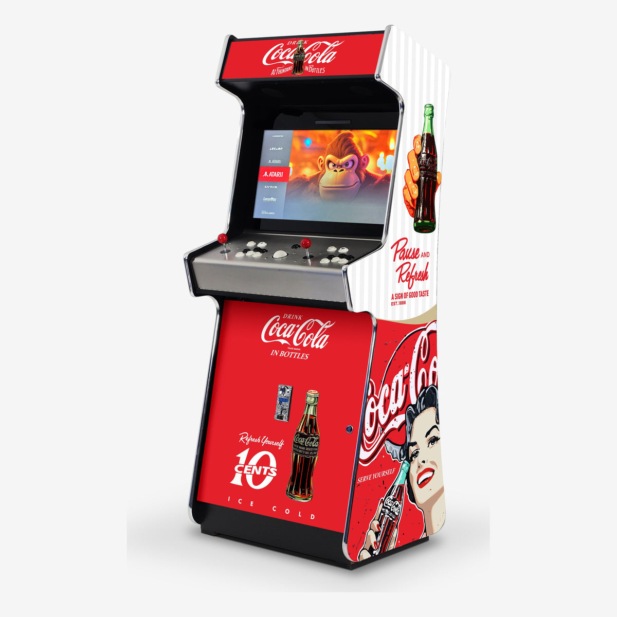 Coca-Cola Arcade Machine - Platinum