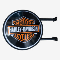 Harley Davidson Shield Bar Lighting Wall Sign Light LED