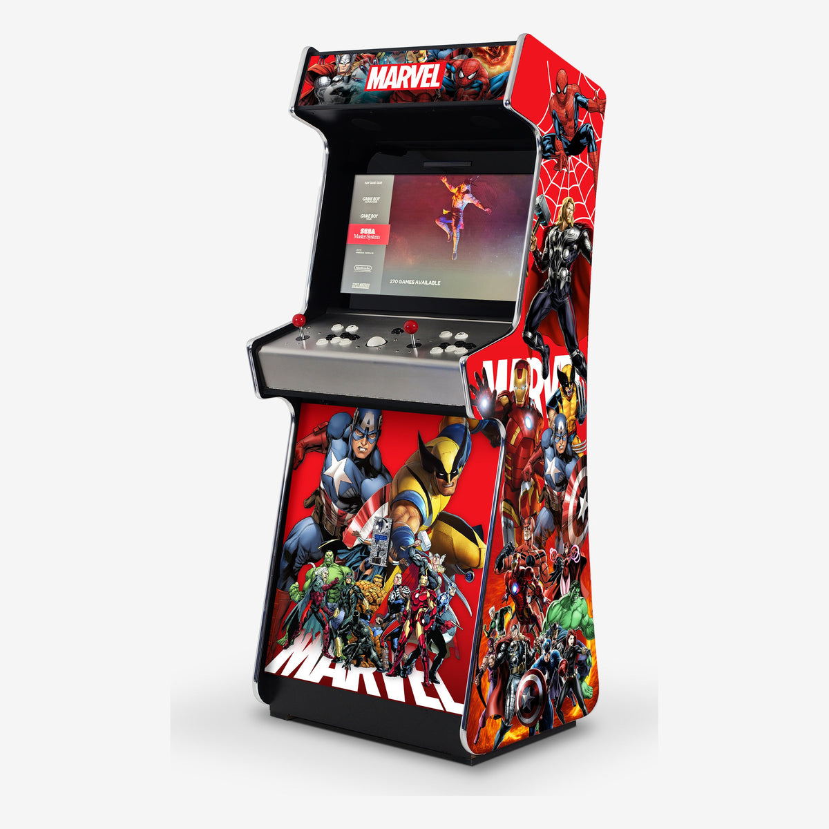 Marvel Arcade Machine - Platinum