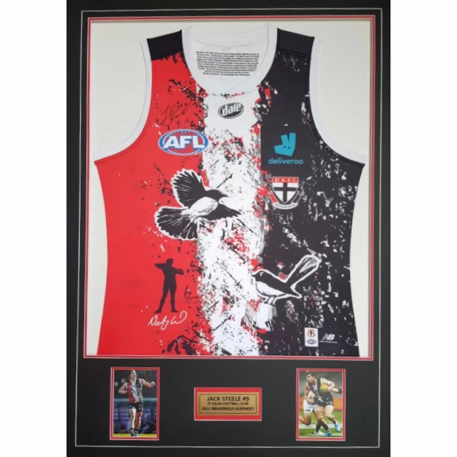 Jack Steele Signed Indigenous Jumper