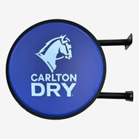 Carlton Dry LED Wall Mounted Sign