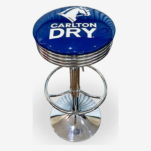 Carlton Dry Retro Bar Stool (SHIPS IN 2 WEEKS)
