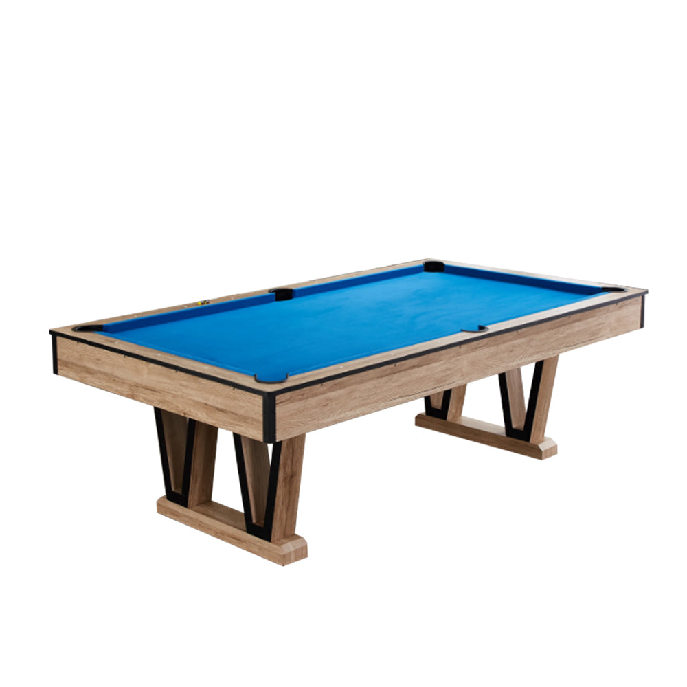 7FT MDF 3IN1 Pool Table/Table Tennis Table/Dining Table Blue Felt