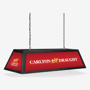Carlton Draught Branded Pool Table Lamp