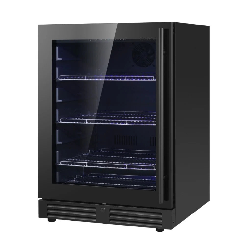 820mm Height Under Bench LOW-E Glass Door Beer Fridge