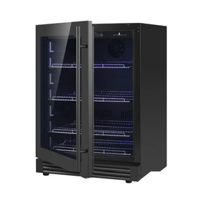 820mm Height Under Bench LOW-E Glass Door Beer Fridge