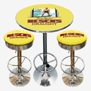 Resch's Retro Bar Stool and Table Set