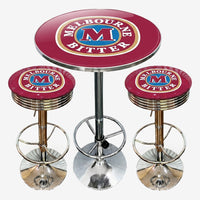 Melbourne Bitter Retro Bar Stool and Table Set