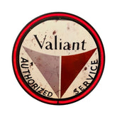 LARGE Valiant Authorized Service Bar Garage Wall Light Sign RED Neon