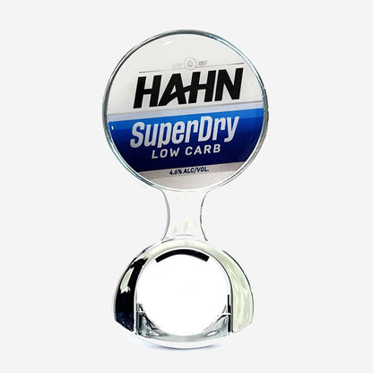 Hahn Super Dry - 73 mm Chrome Decal Holder