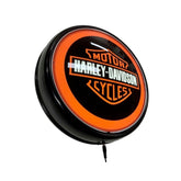 Harley Davidson Shield LED Bar Lighting Wall Sign Light Button