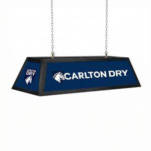 Carlton Dry Branded Pool Table Lamp