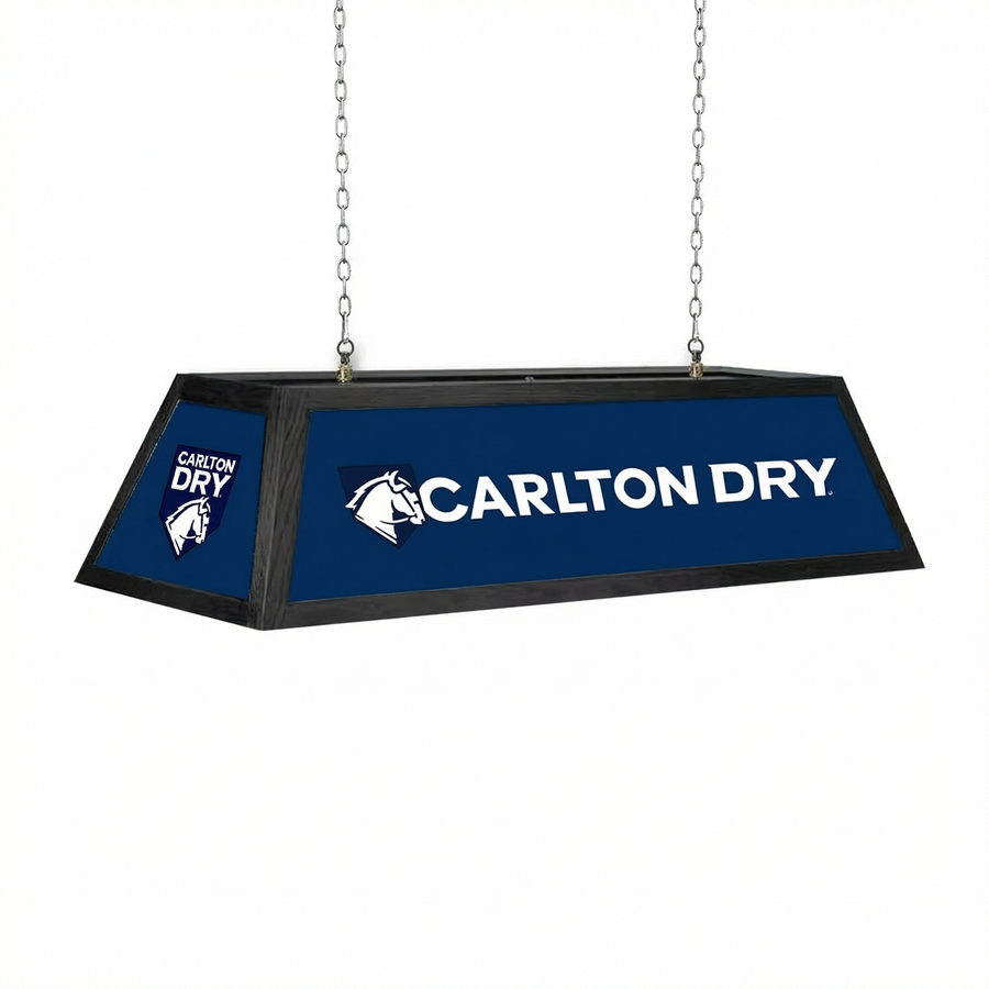 Carlton Dry Branded Pool Table Lamp (SHIPS IN 8 WEEKS)