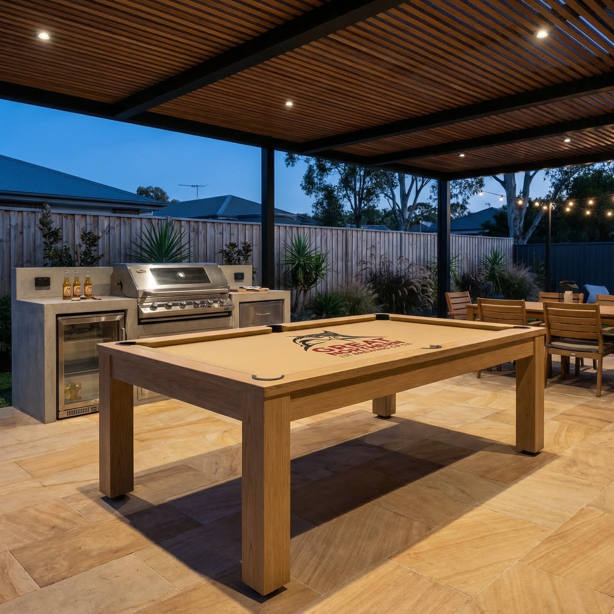 7ft pool table Great Northern branded Australia