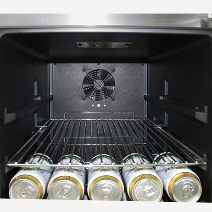 Schmick Twin Zone Alfresco Beer And Wine Bar Fridge Model JC190-GG 2 Yrs Parts/Labour