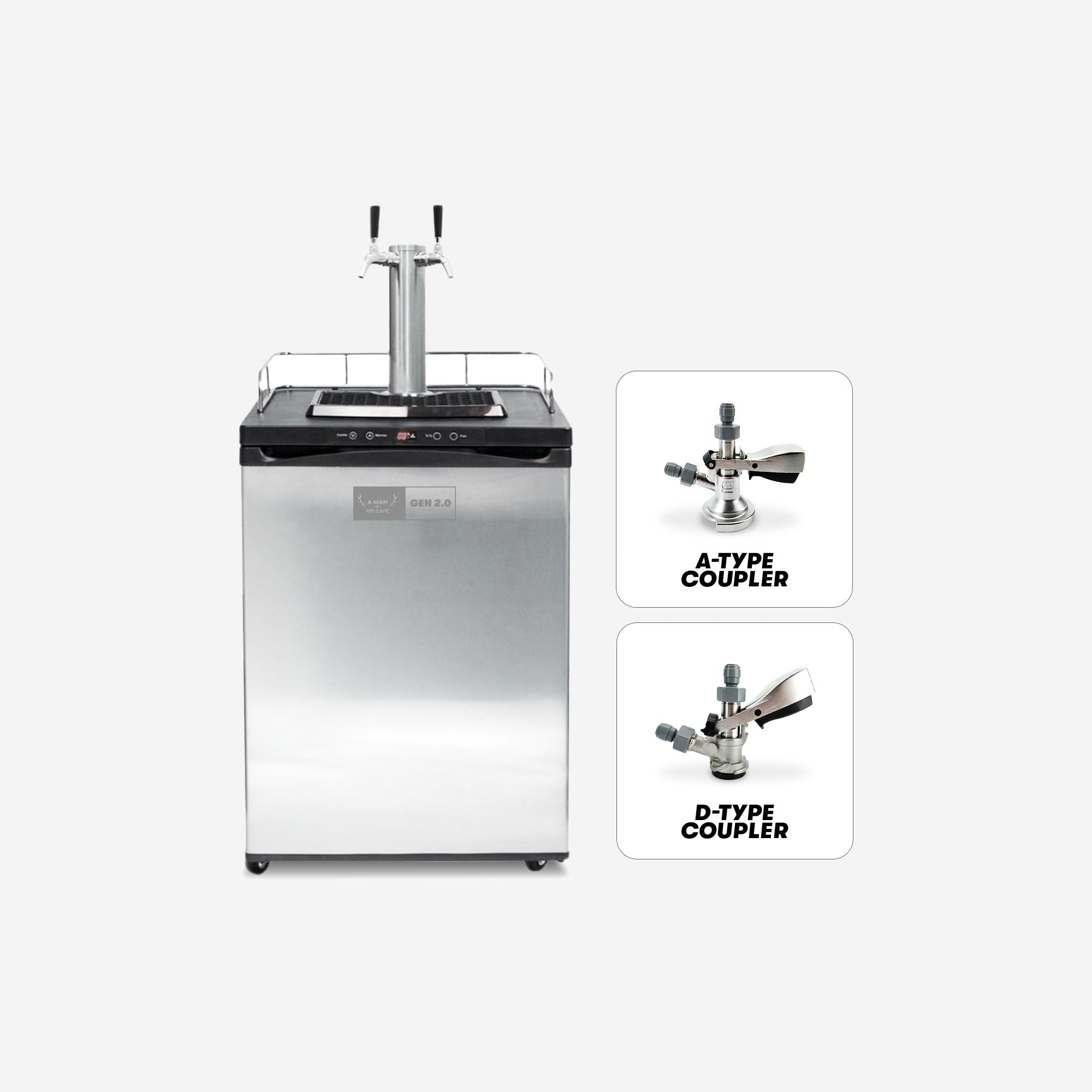 GEN 2.0 Kegerator Double Tap