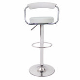 2 x GINA BAR STOOL WHITE