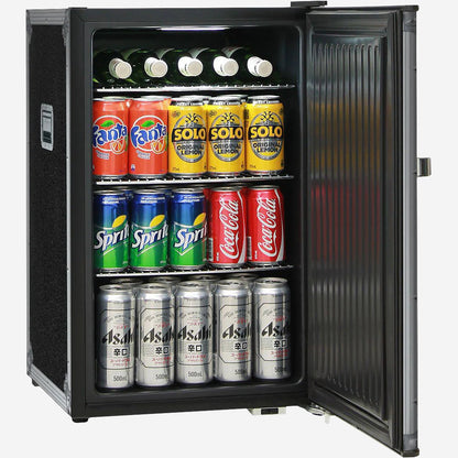 Music Roadie Case Retro Mini Bar Fridge 70 Litre Schmick Brand With Opener