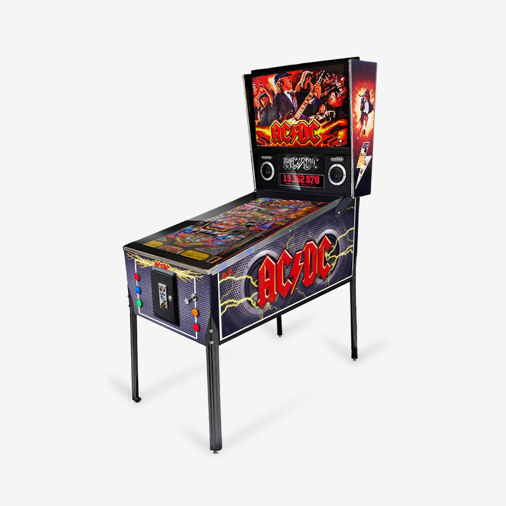 Premium AC/DC Virtual Pinball Machine - 1300+ Games Included