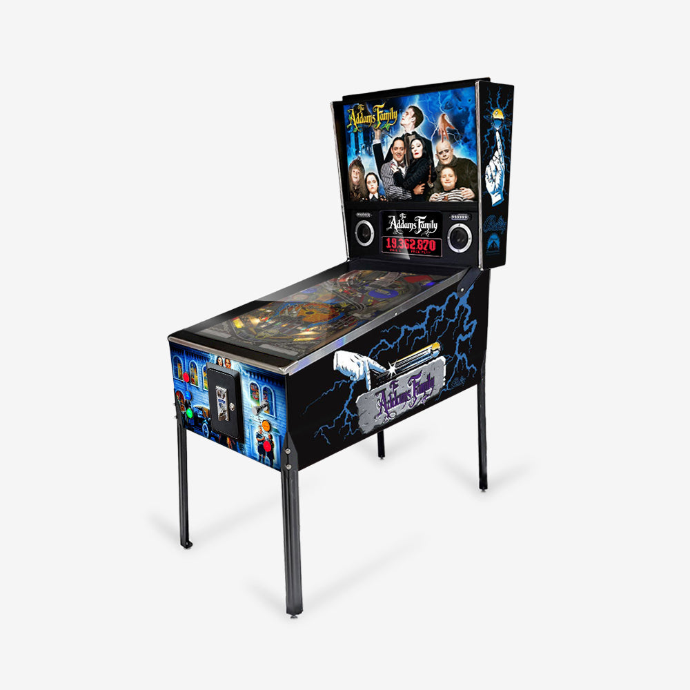 PREMIUM The Addams Family Virtual Pinball Machine 1300 Games Included [SHIPS IN 5 WEEKS]