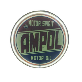 Ampol Motor Oil Spirit Neon Sign