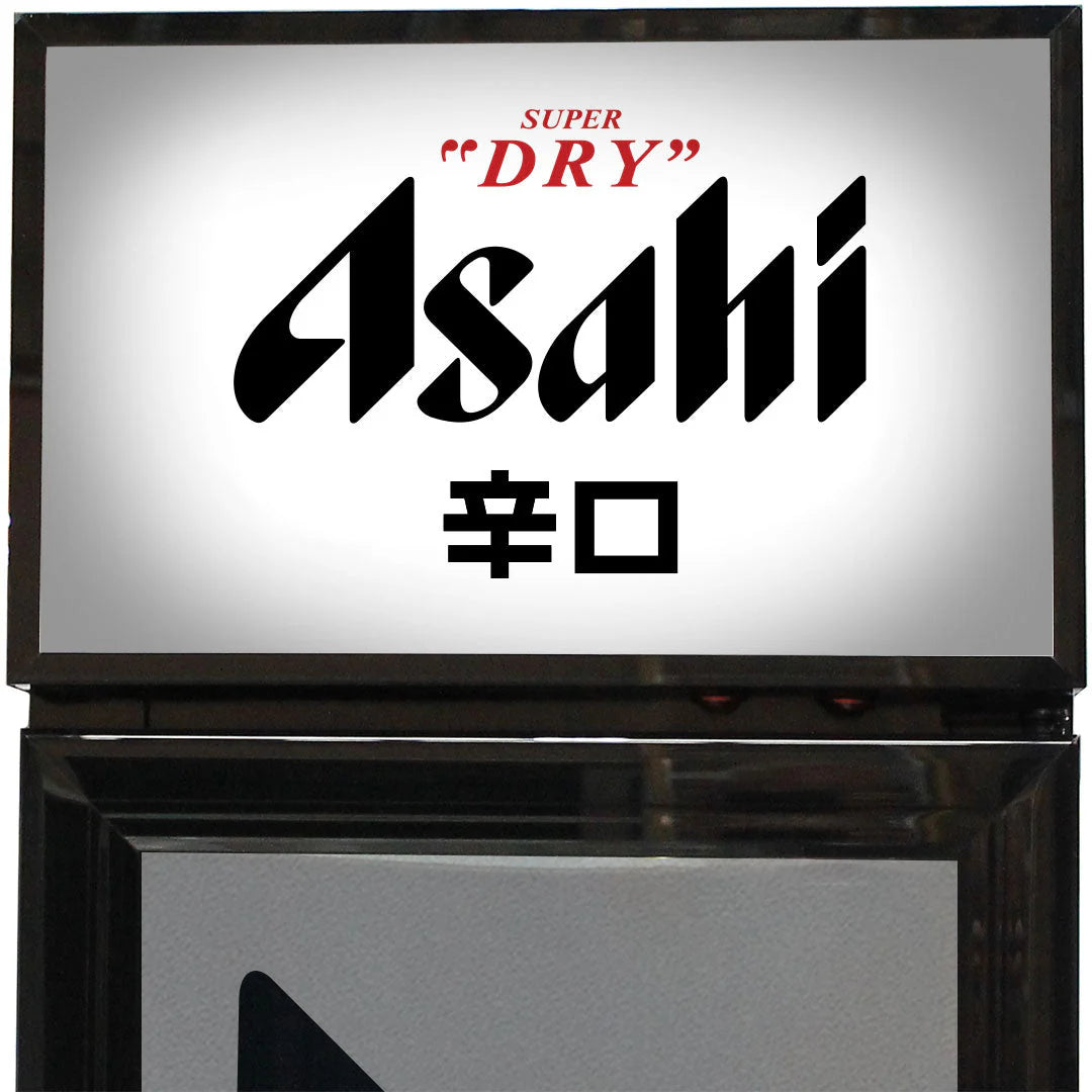 Asahi Branded Skinny Upright Bar Fridge - Model SS-P160-ASAHI 