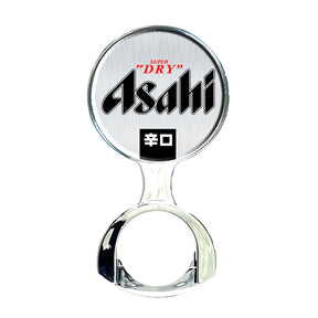 Asahi Super Dry Decal - 73 mm Chrome Decal Holder