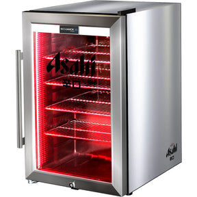 Asahi branded bar fridge, Great gift idea! Great Entertaining Room Or Man Cave Item - Model SC70-SS-R-ASAHI 