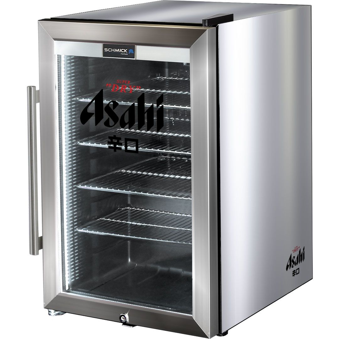 Asahi branded bar fridge, Great gift idea! Great Entertaining Room Or Man Cave Item