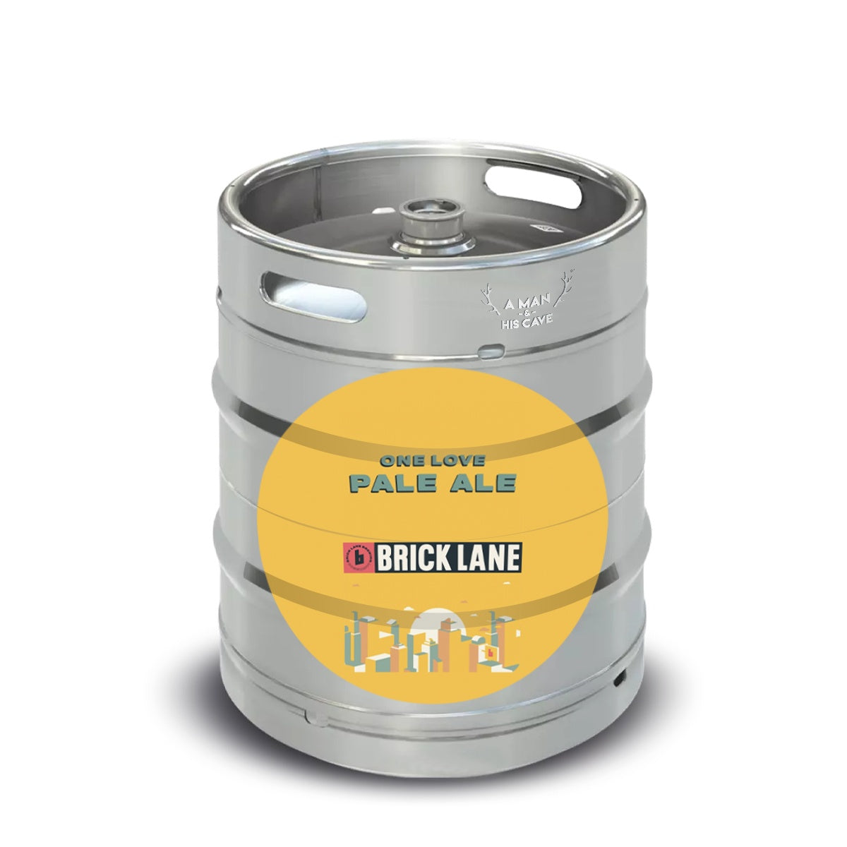 Beer Keg - Brick Lane One Love Pale Ale Commercial Keg 4.4% A-Type Coupler [NSW]