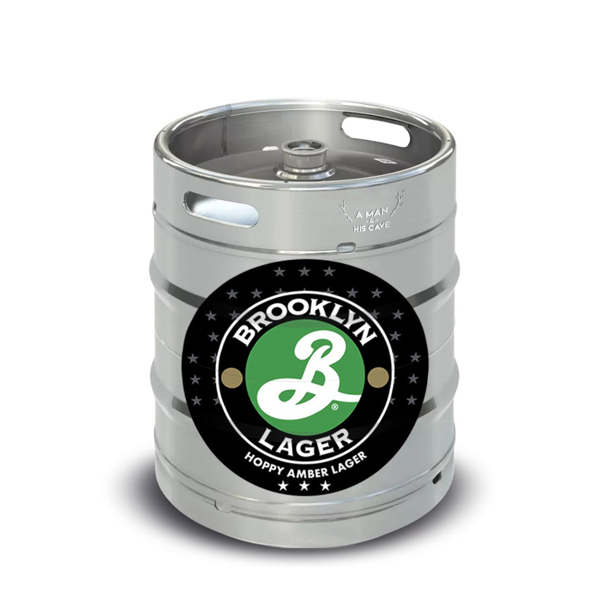 BROOKLYN LAGER 50LT COMMERCIAL KEG 5.2% A-TYPE COUPLER [NSW]