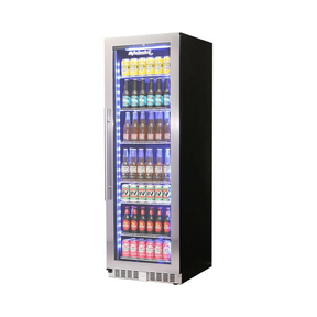 Schmick Upright Glass Door Drinks Refrigerator Model BD425RB Right Hinged