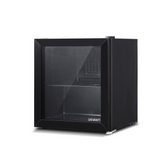 Devanti 46L Glass Door Bar Fridge Mini Countertop Freezer Fridges Bottle Cooler