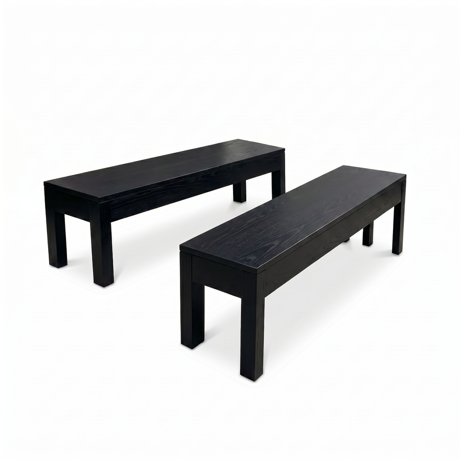 Black Timber Benches