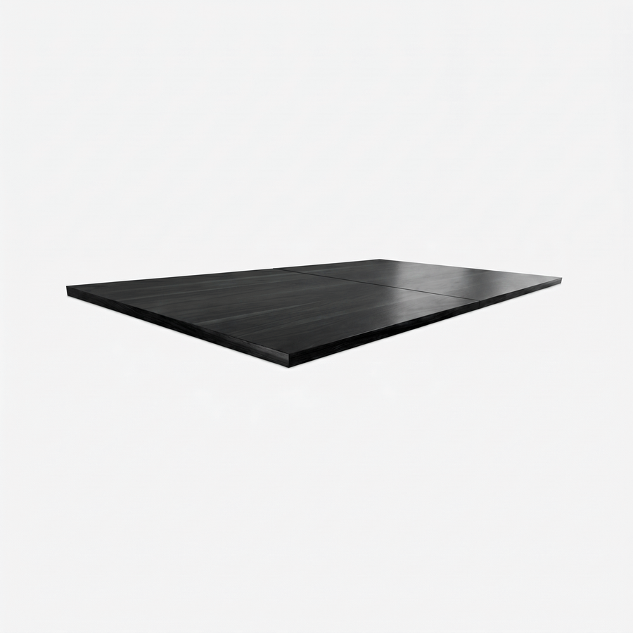 Black Timber Dining Table Top