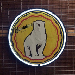Bundaberg Bundy Rum Circular Neon Sign