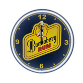 Bundaberg Bundy Rum Neon Clock