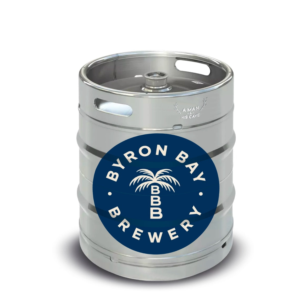 Beer Keg - Byron Bay Premium Lager 50lt Commercial Keg 4.2% A-Type Coupler [NSW]
