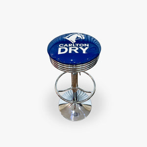 Carlton Dry Retro Bar Stool (SHIPS IN 2 WEEKS)