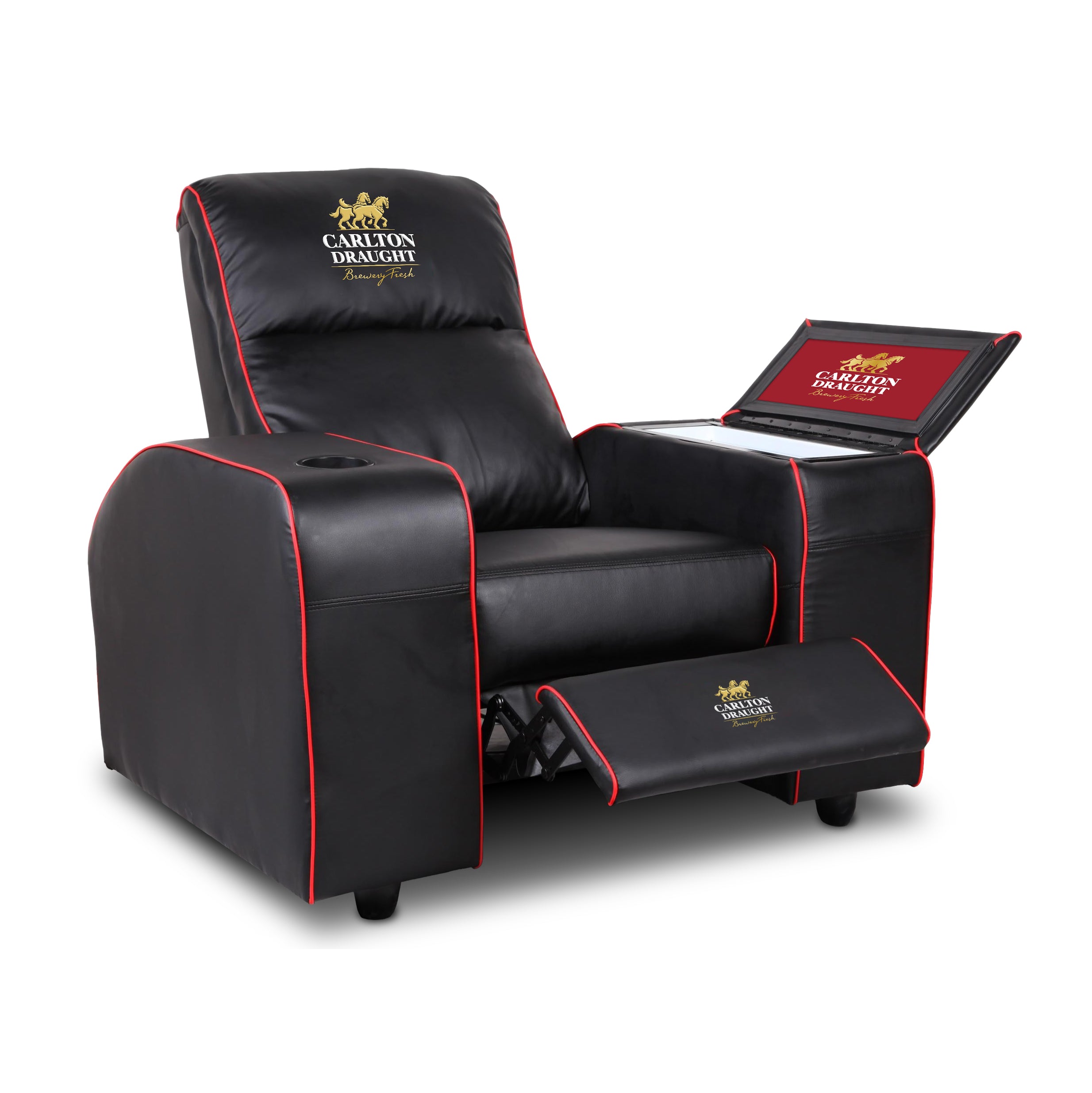 Gaming chair with mini fridge sale