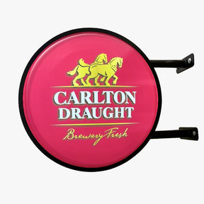 Carlton Draught Beer Bar Lighting Wall Sign Light LED