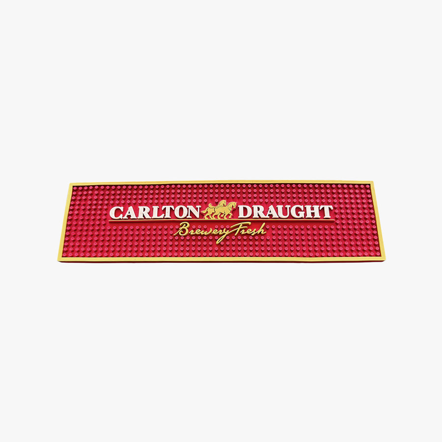 Carlton Draught Rubber Bar Mat