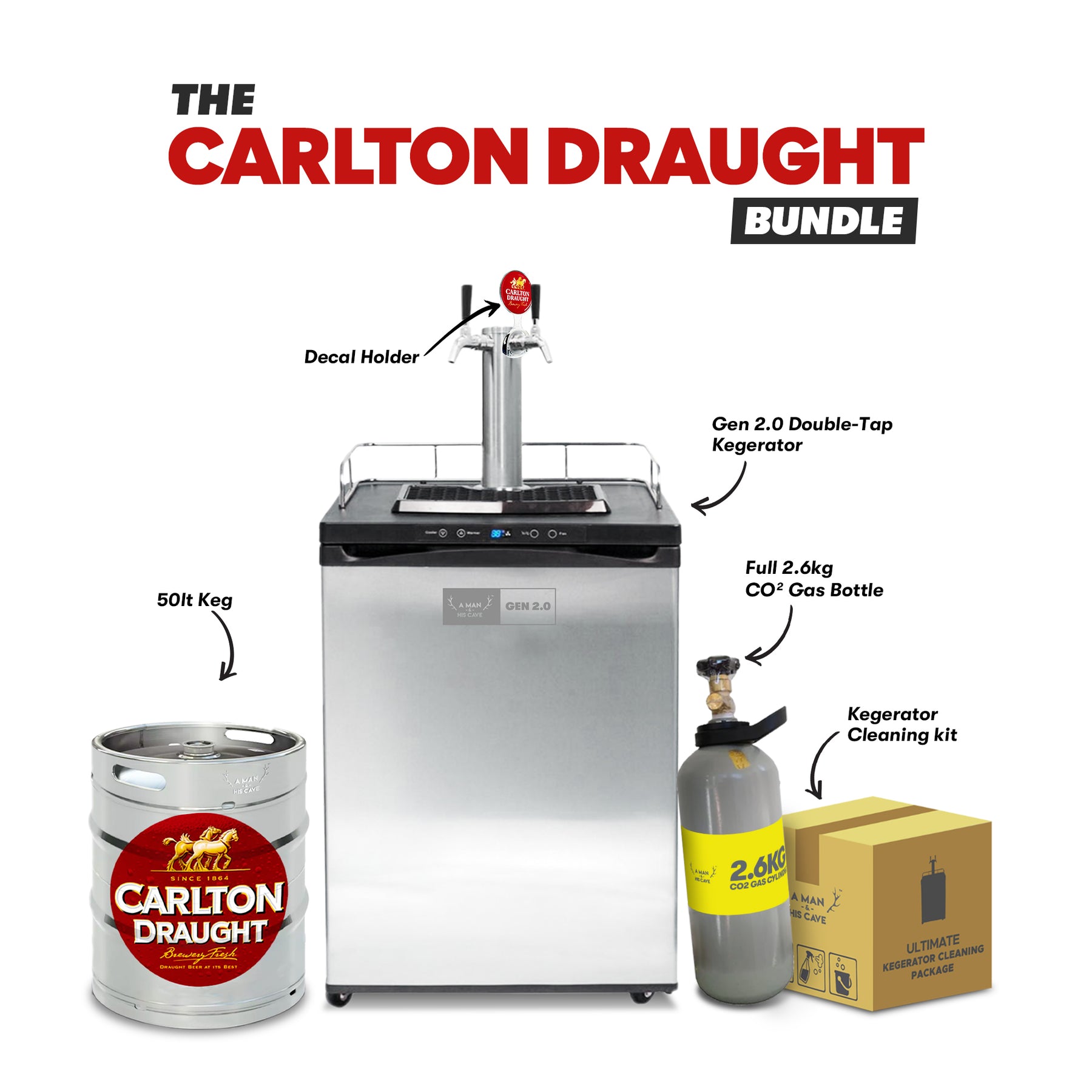 Carlton Draught Bundle [KEGS AVAILABLE IN NSW,  ACT & QLD ONLY]