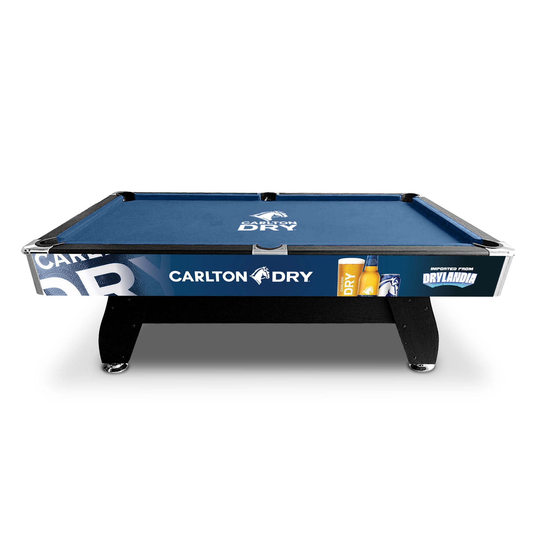 Carlton Dry 7FT MDF Pool Snooker Billiards Table (ON BACKORDER FOR NOVEMBER)