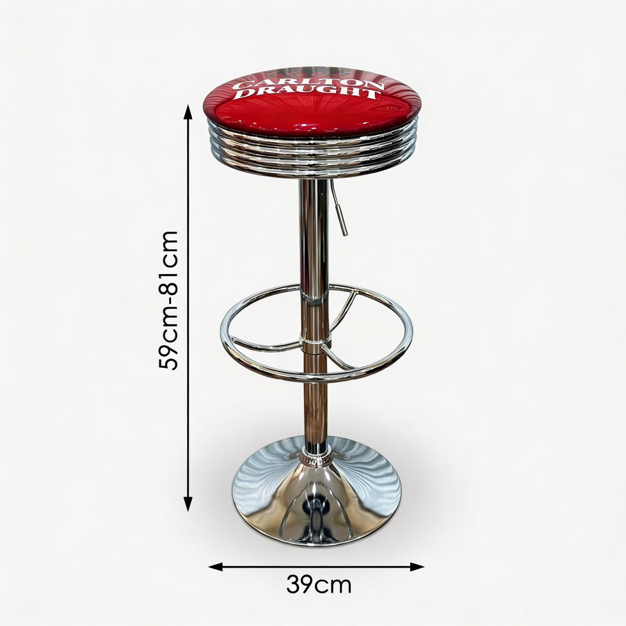Carlton Draught Retro Bar Stool and Table Set